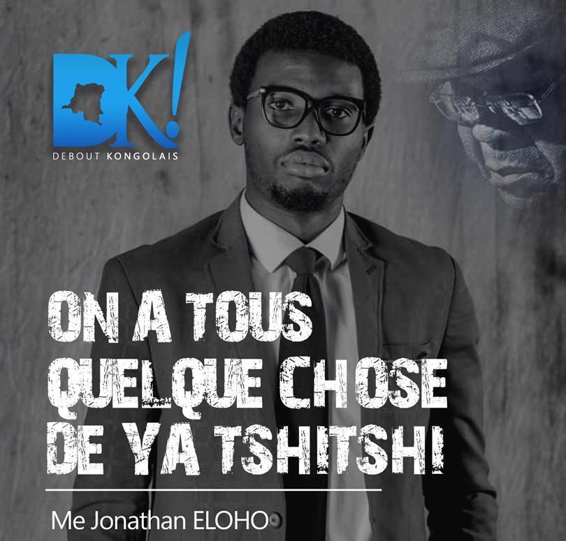 Hommages de Jonathan Eloho à E. Tshisekedi : « On a tous quelque chose de Ya Tshitshi…  »