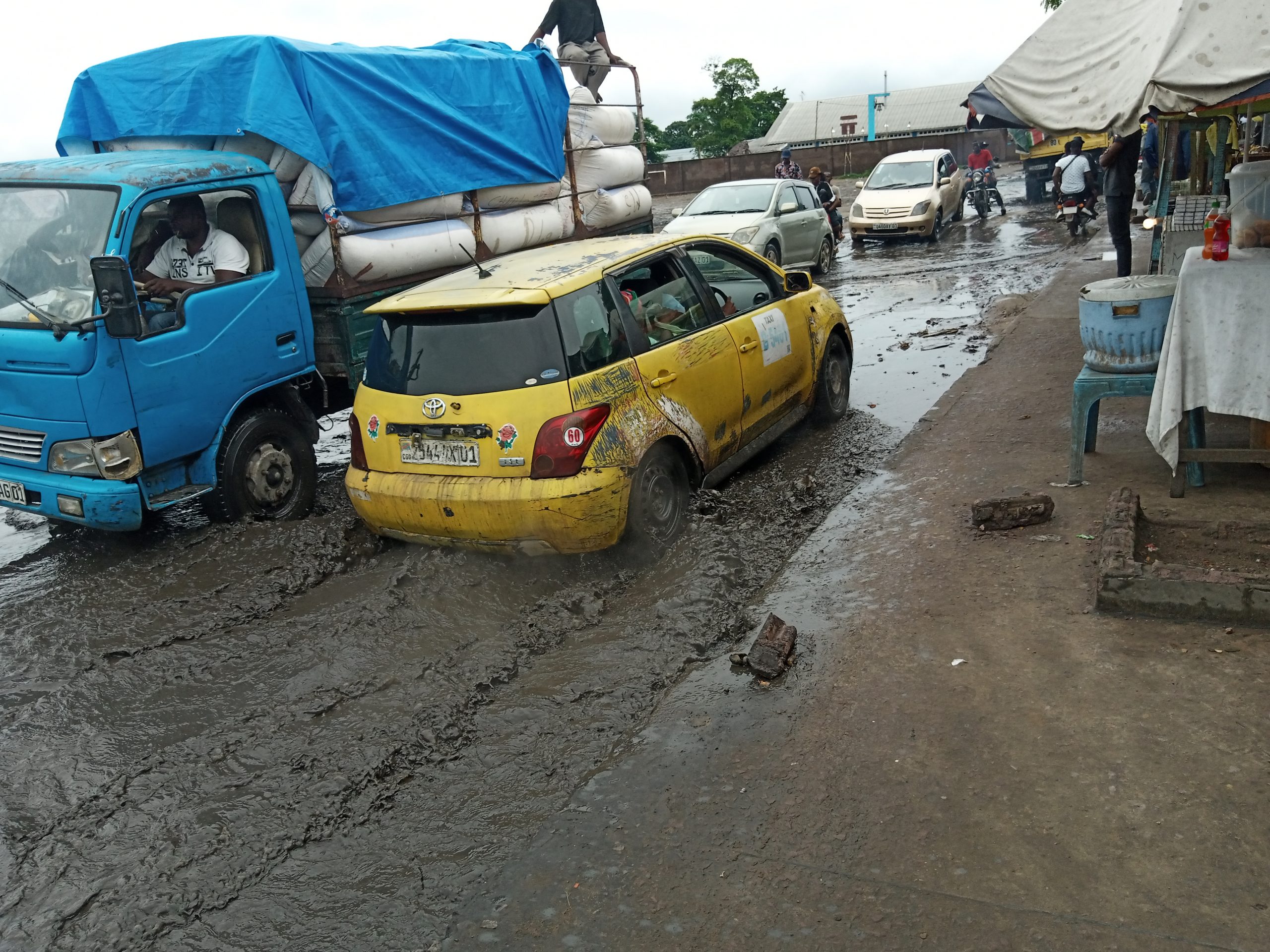 Kinshasa : L’avenue Mwana Huta dans un état de délabrement très avancé