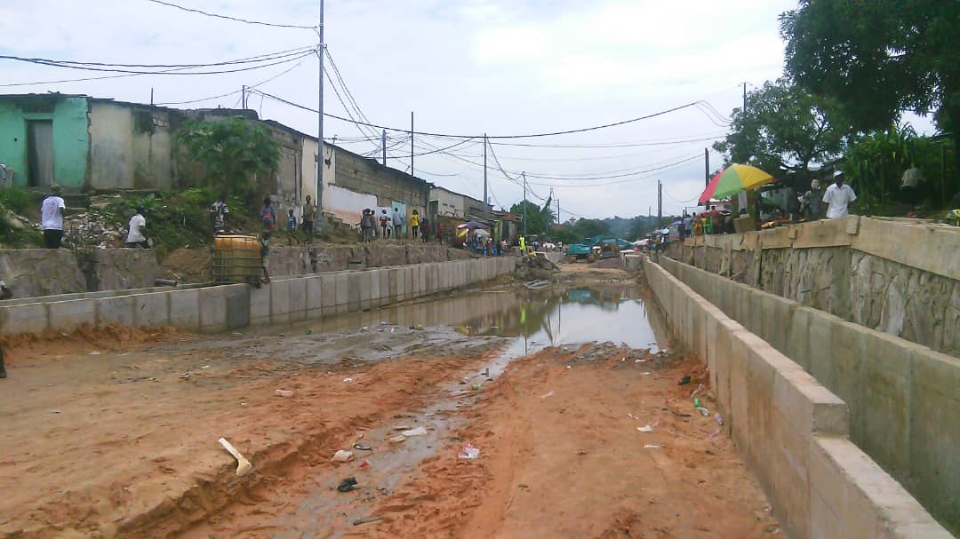 Kinshasa : Construction de l’avenue elengesa, un des chantiers interminables de Gentiny Ngobila
