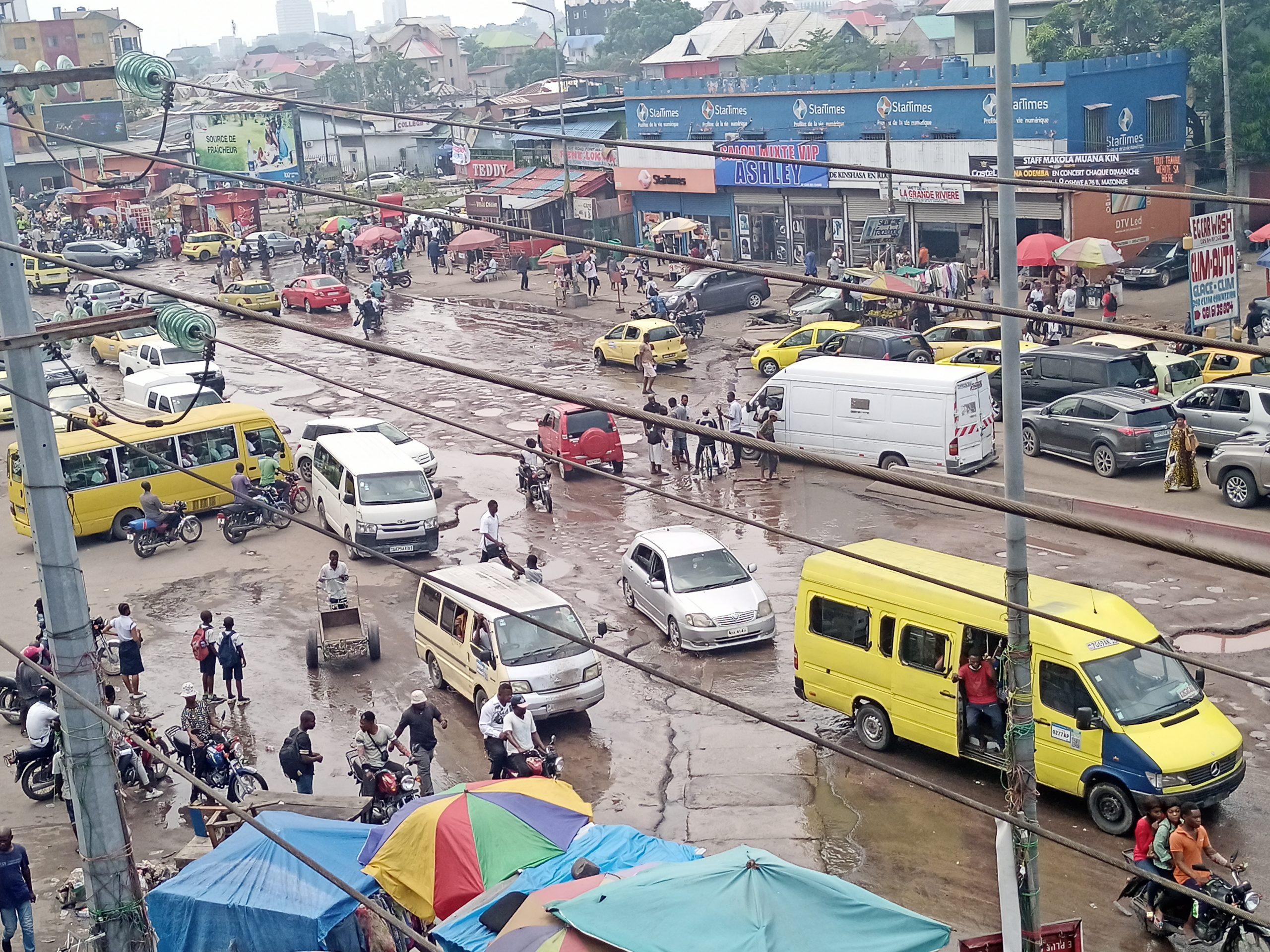 Kinshasa : L’avenue des Huileries en piteux état