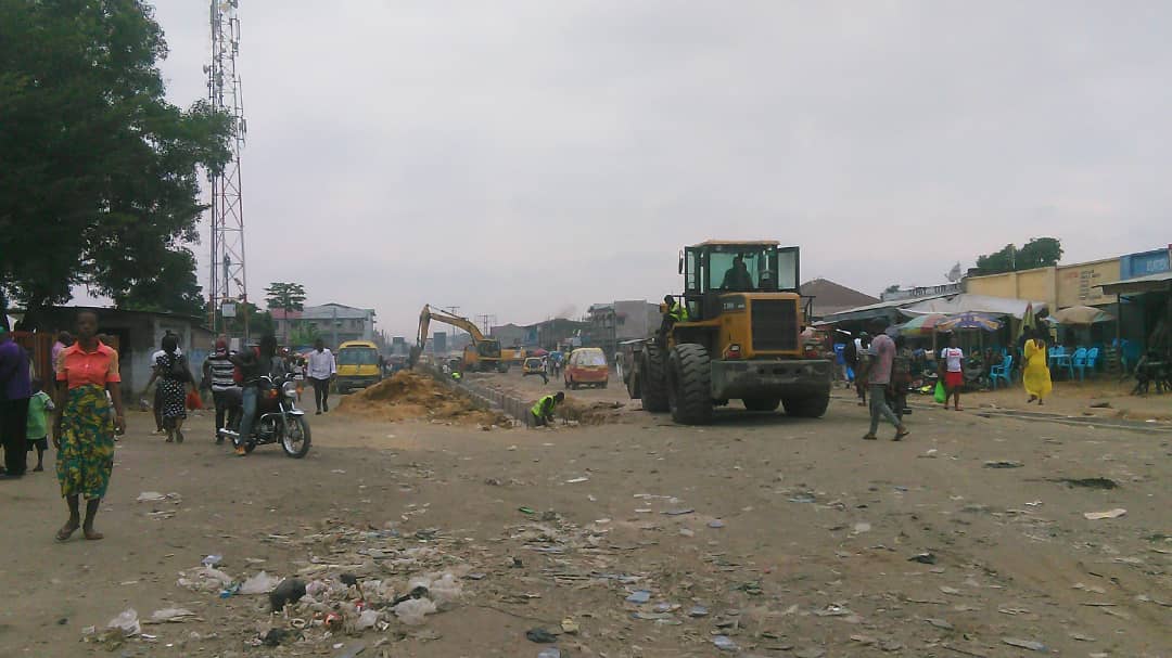 Kinshasa : L’avenue assossa en construction