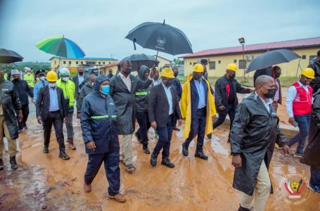 RDC : Sama Lukonde satisfait des avancées des travaux de la nouvelle usine de captage et de pompage d’eau à Lemba Imbu